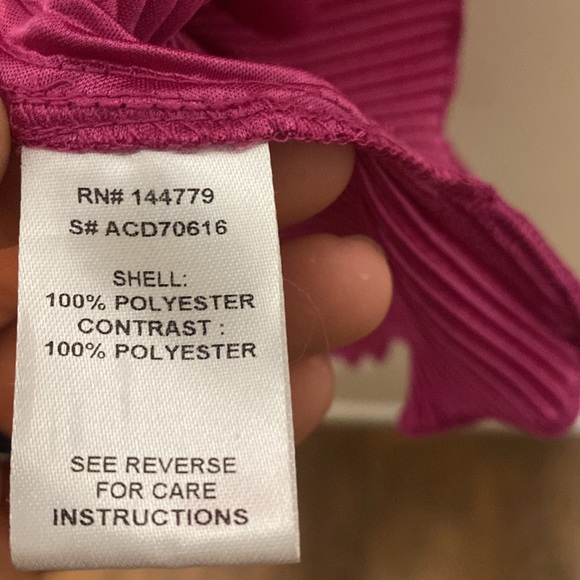 12th Tribe Hot Pink Dress - Picture 4 of 6